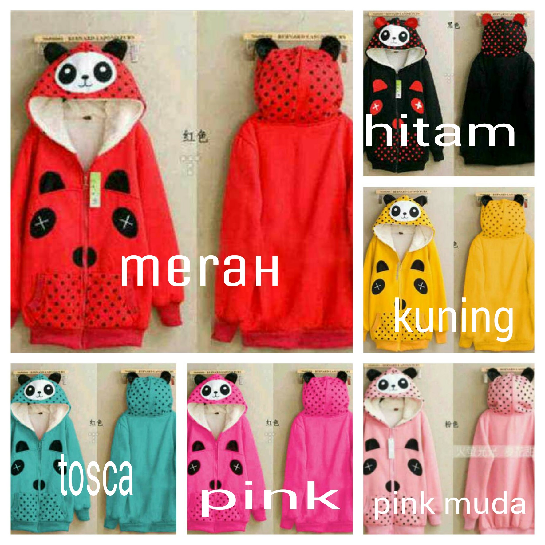fmg jaket panda bahan babyterry fit to l harga 88 000 fmg jaket panda bahan babyterry fit to l harga 88 000