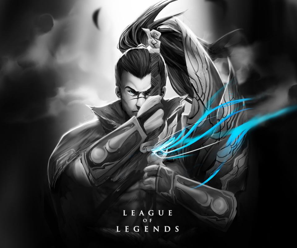 This visual is about leagueoflegends lol 8 {Yasuo} .