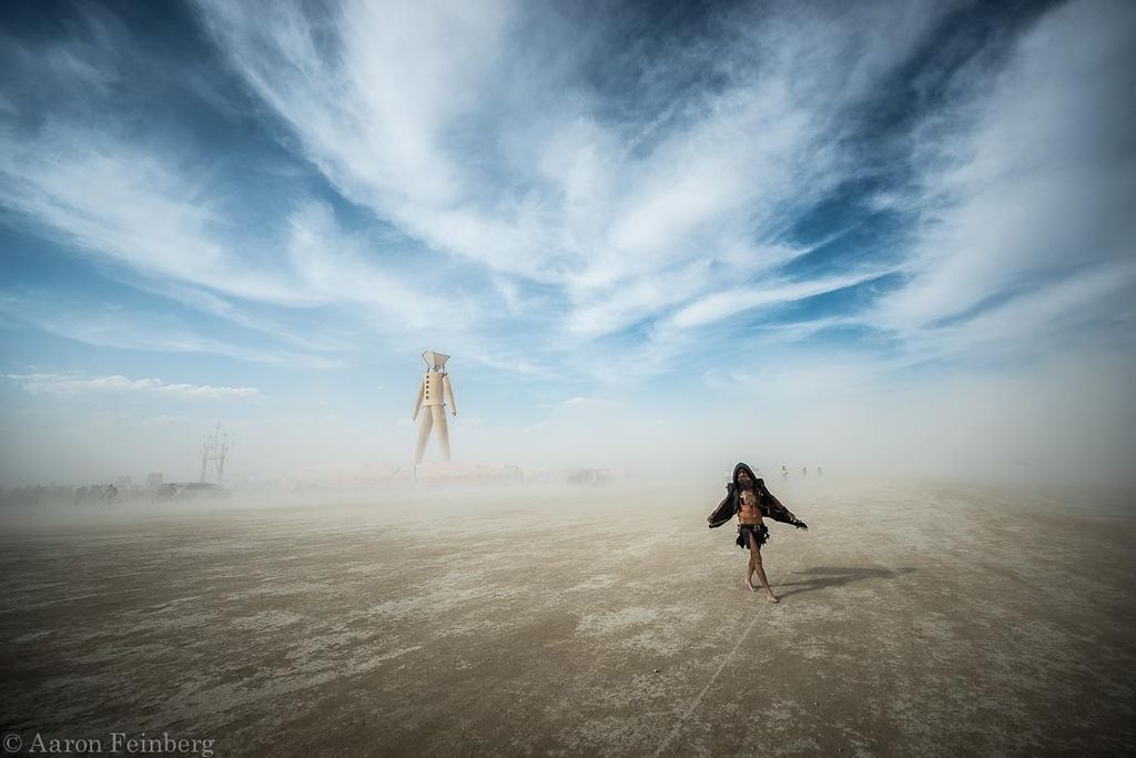 burning man photographer Aaron Feinberg